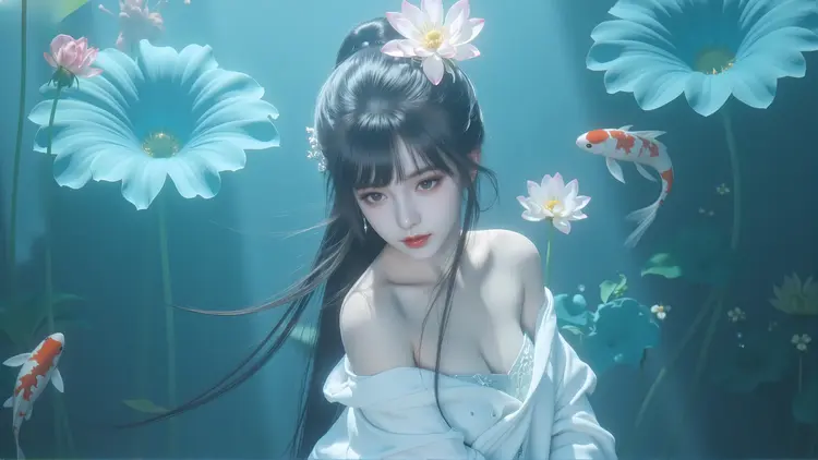 超赞的100张8K小舞 AI美图壁纸