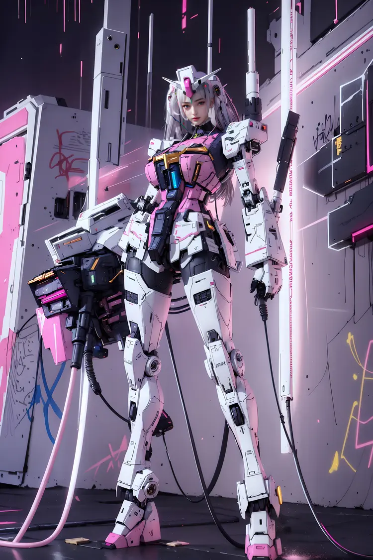 粉色美少女高达4K高清壁纸图集【42P】