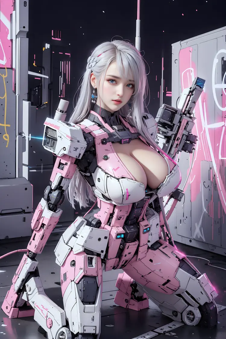 粉色美少女高达4K高清壁纸图集【42P】
