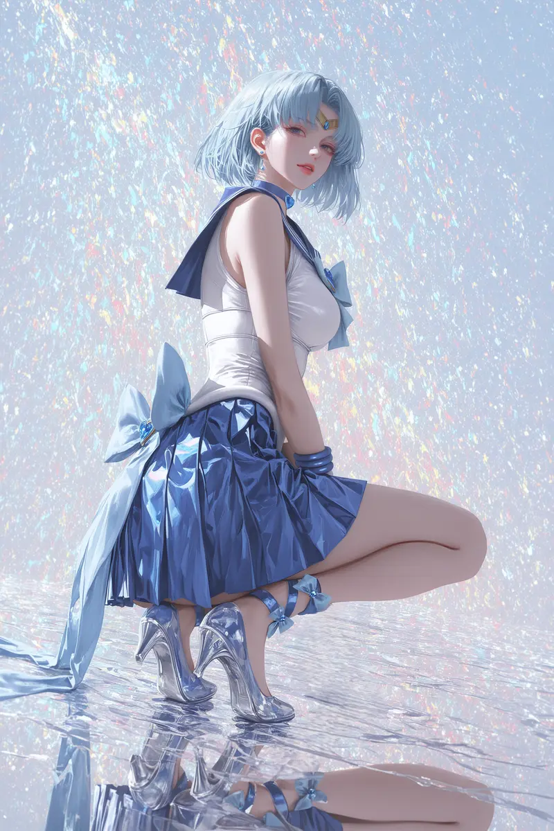 美少女战士水星4K超高清美图壁纸【19张】