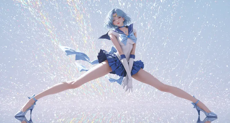美少女战士水星4K超高清美图壁纸【19张】