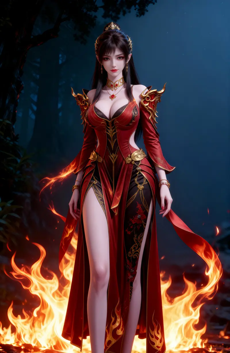 36张火红《斗破苍穹》美杜莎4K壁纸美图