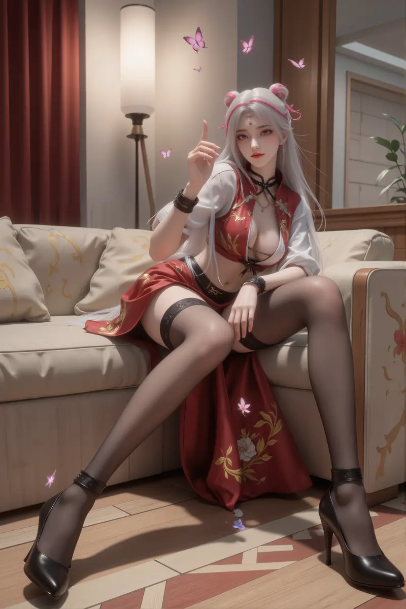 游戏都市南小橙4K美图壁纸【44P】