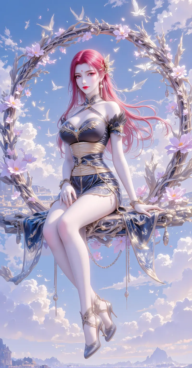 43张《斗破苍穹》雅菲6K美图合集