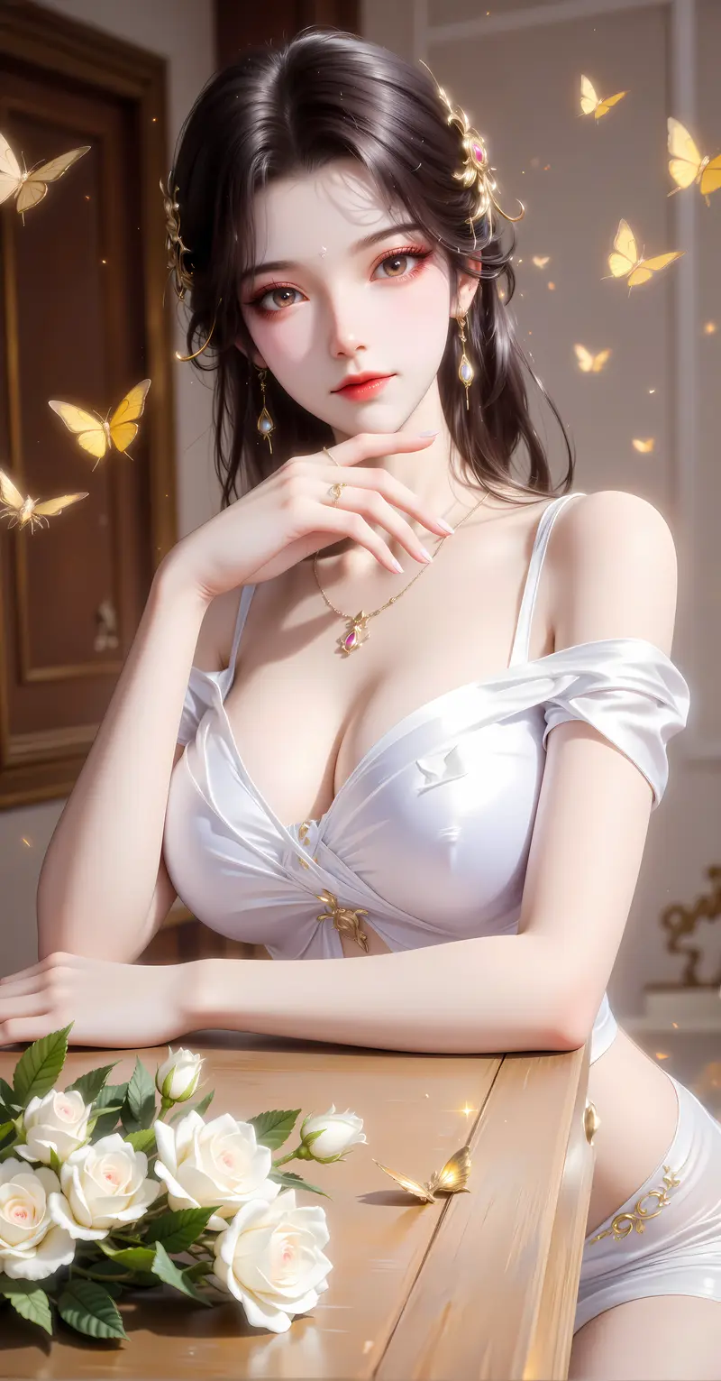 《神印王座》月夜白色礼服6K美图合集