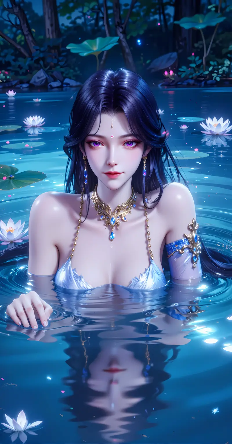 《神印王座》月夜6K壁纸泳装美图合集