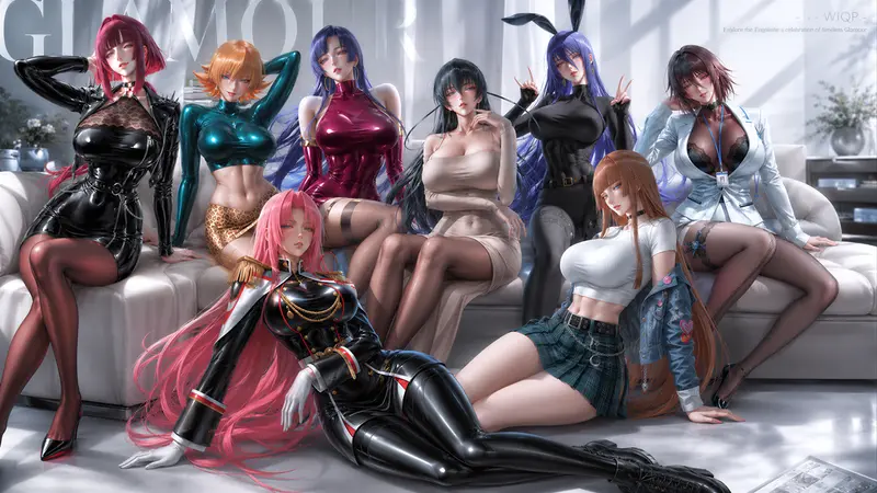 超美対魔忍八骏美图10K壁纸