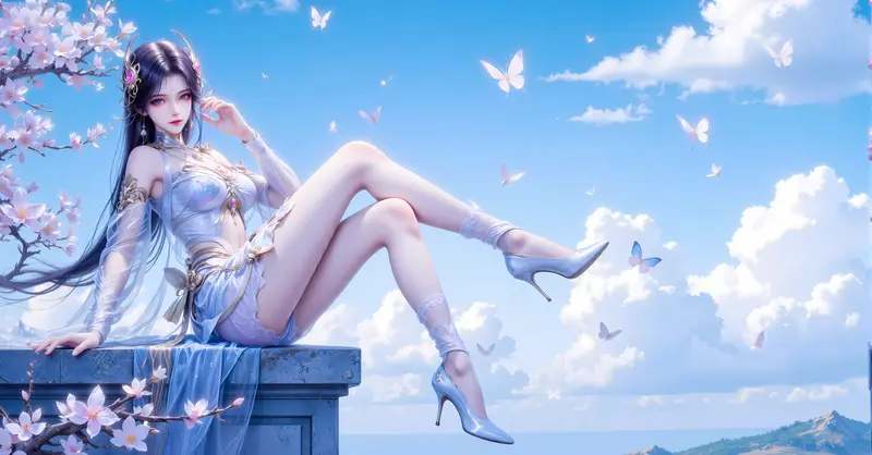 《神印王座》月夜性感泳装6K美图壁纸