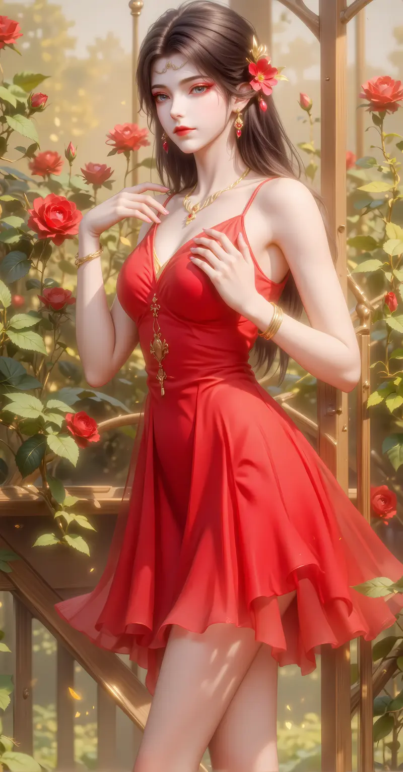 14张6K东方凤凰AI绘画美图