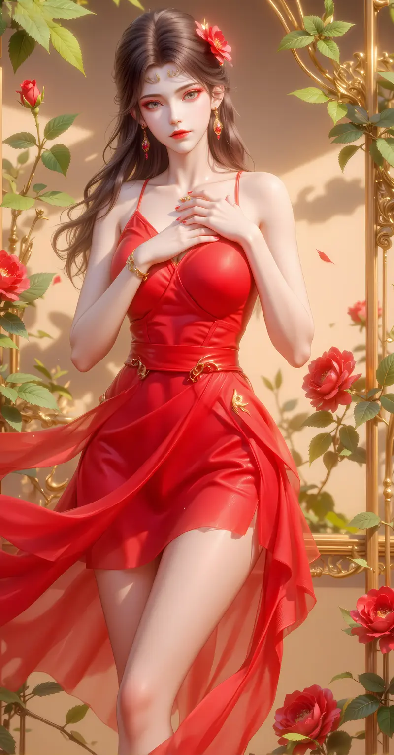 14张6K东方凤凰AI绘画美图
