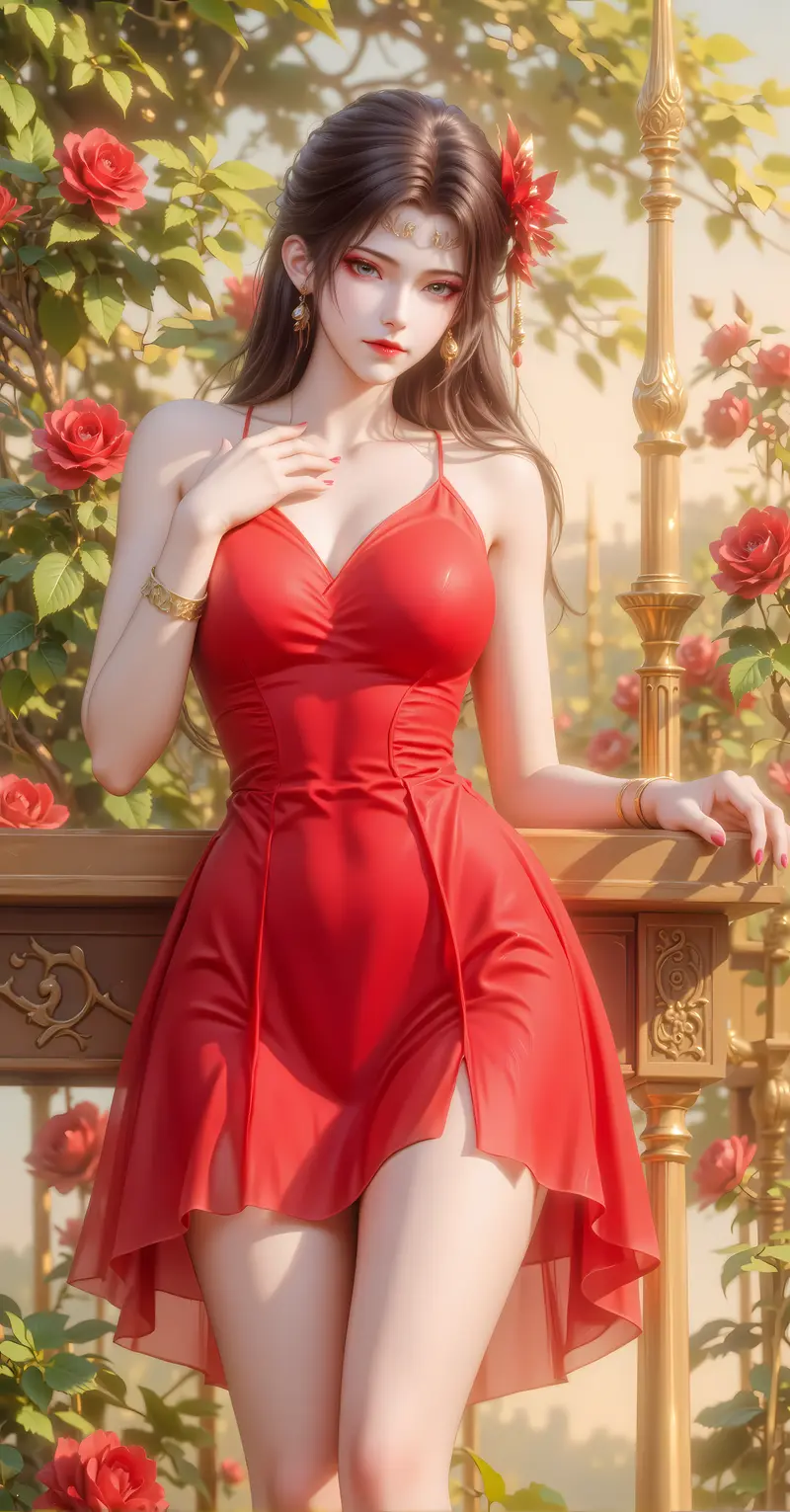 14张6K东方凤凰AI绘画美图