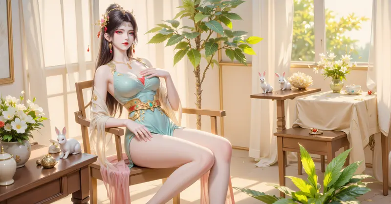 AI绘画东方凤凰6K美图【12P】