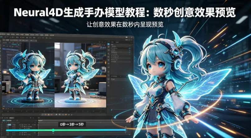 Neural4D生成手办模型教程，让创意效果在数秒内呈现预览 第1张