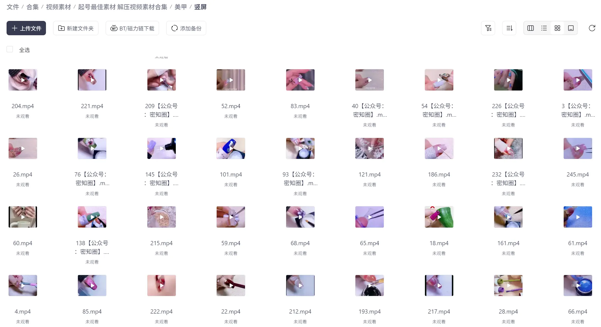 短视频起号最佳素材，精选解压视频素材合集【171.7GB】 第2张