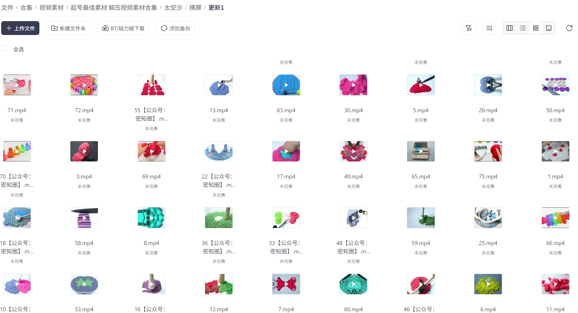 短视频起号最佳素材，精选解压视频素材合集【171.7GB】 第5张