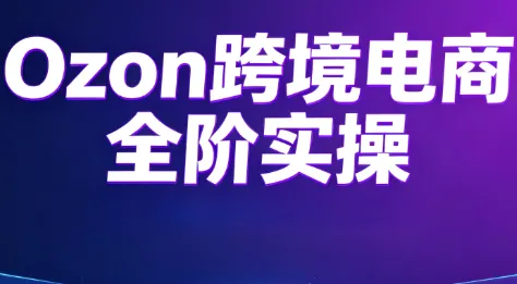 Ozon跨境电商全阶实操课程 第1张