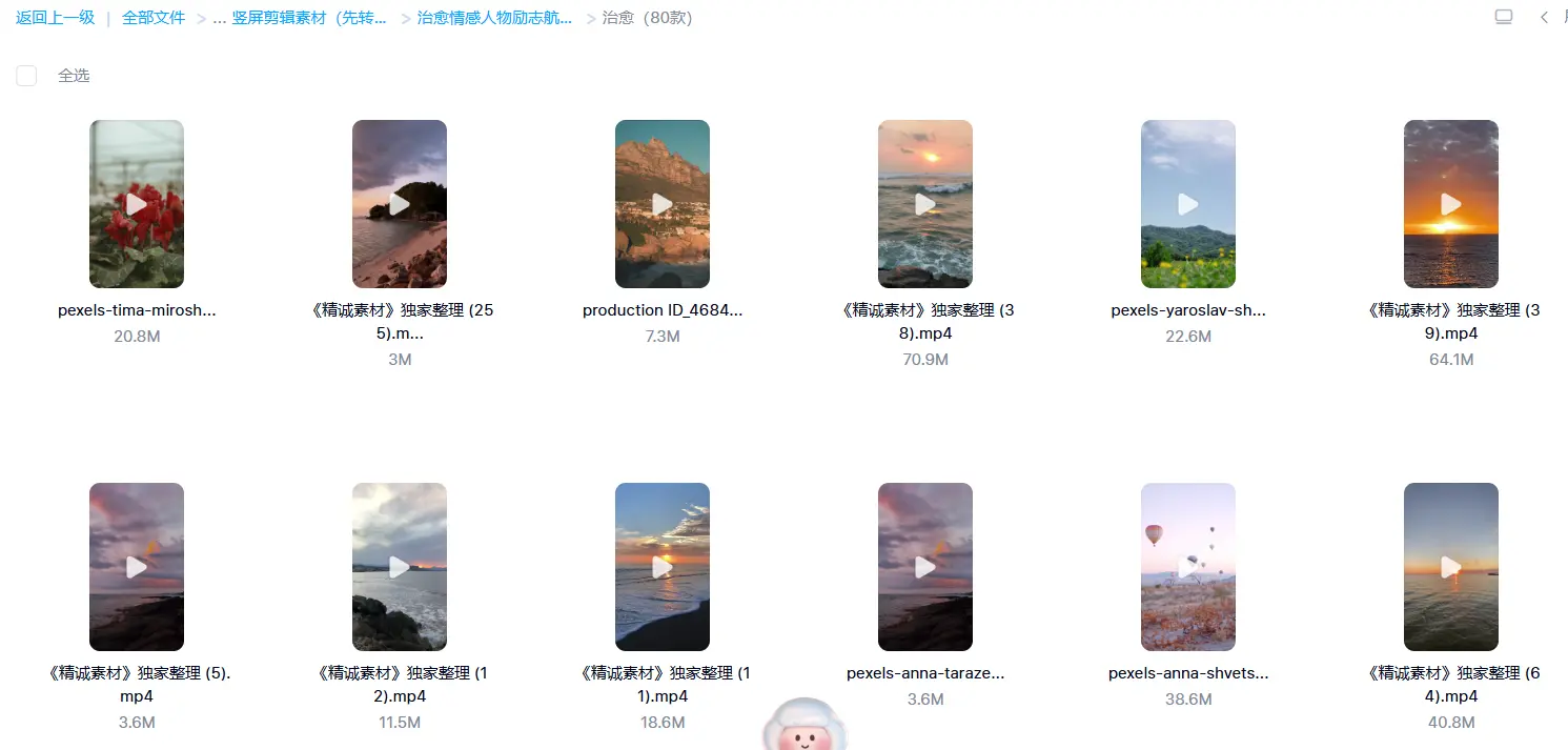 高清情绪短片混剪视频素材+教程【670G】 第5张