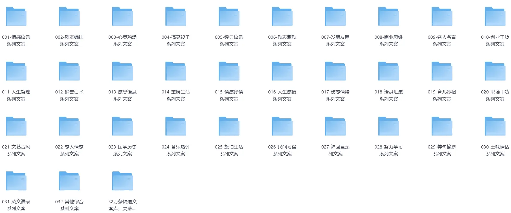 自媒体人爆款素材：320000条精选文案金句 第2张