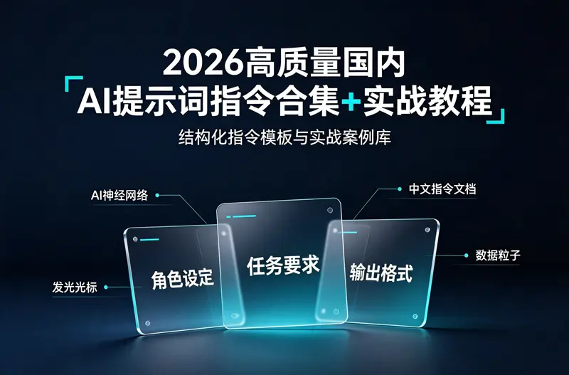 2026高质量国内AI提示词指令合集+实战教程