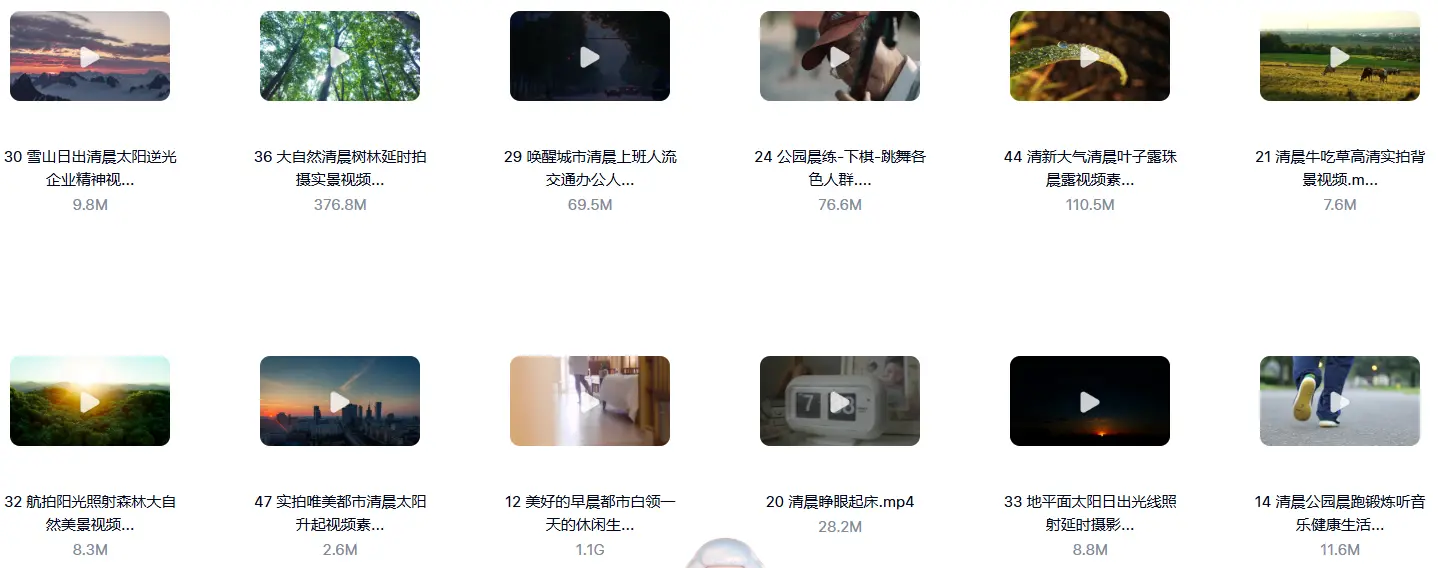 精选50款早晨起床跑步上班实拍视频素材 第3张