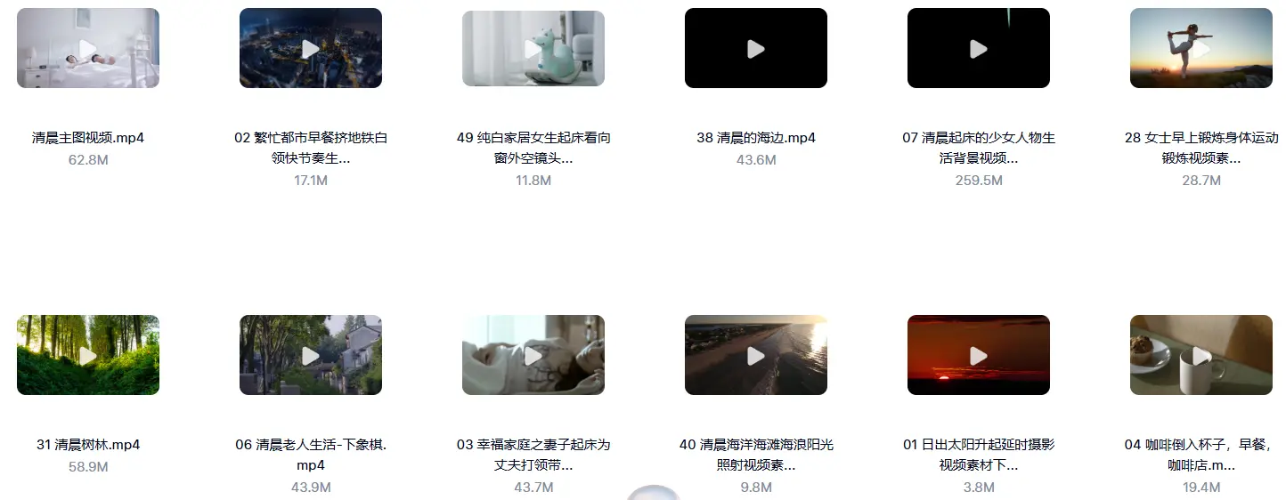 精选50款早晨起床跑步上班实拍视频素材 第4张