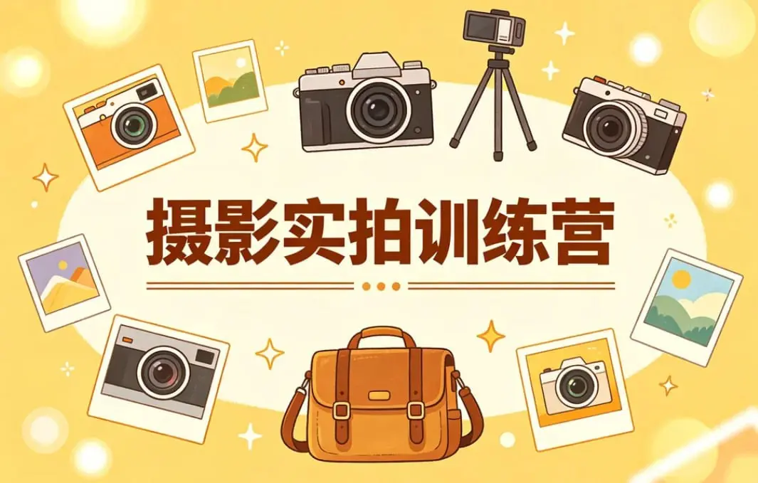 摄影实拍训练营 30天从零基础到出片达人