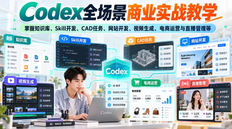 Codex全场景商业实战教学