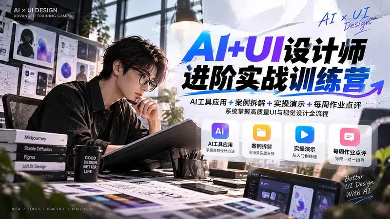 AI+UI设计师进阶训练营-第4期