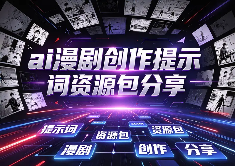 ai漫剧创作提示词资源包分享 第1张 ai漫剧创作提示词资源包分享 第1张