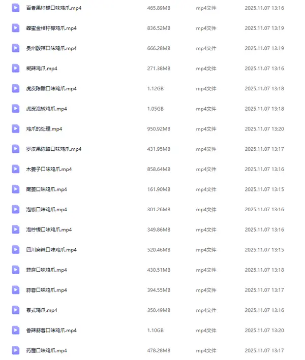 网红17种口味凤爪配方教程