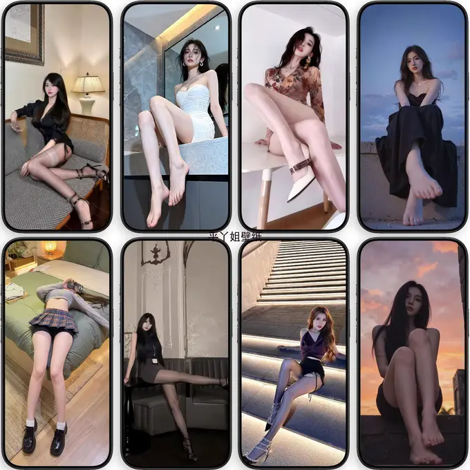 腿玩年 60张3D景深小姐姐手机壁纸