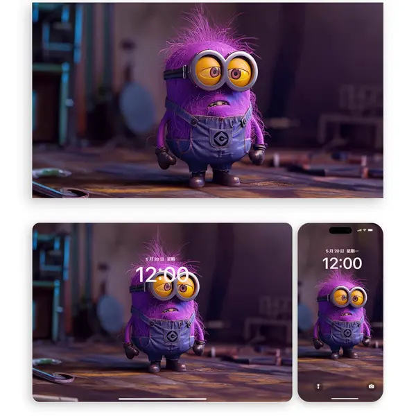 58张小黄人艺术家9K超清壁纸打包合集 第2张