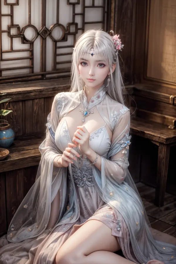 28张AI生成的斗破苍穹小医仙4K壁纸 第8张