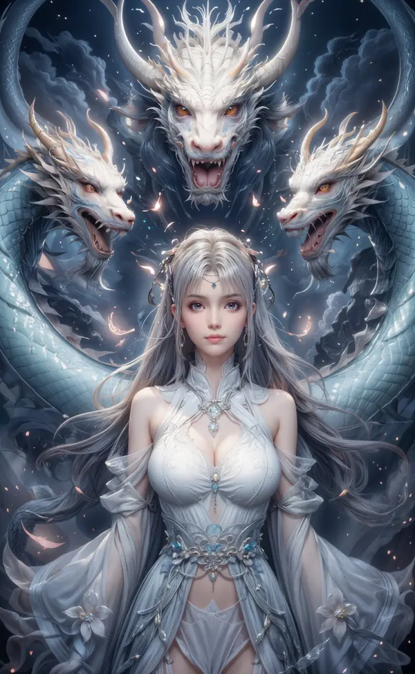 28张AI生成的斗破苍穹小医仙4K壁纸 第7张