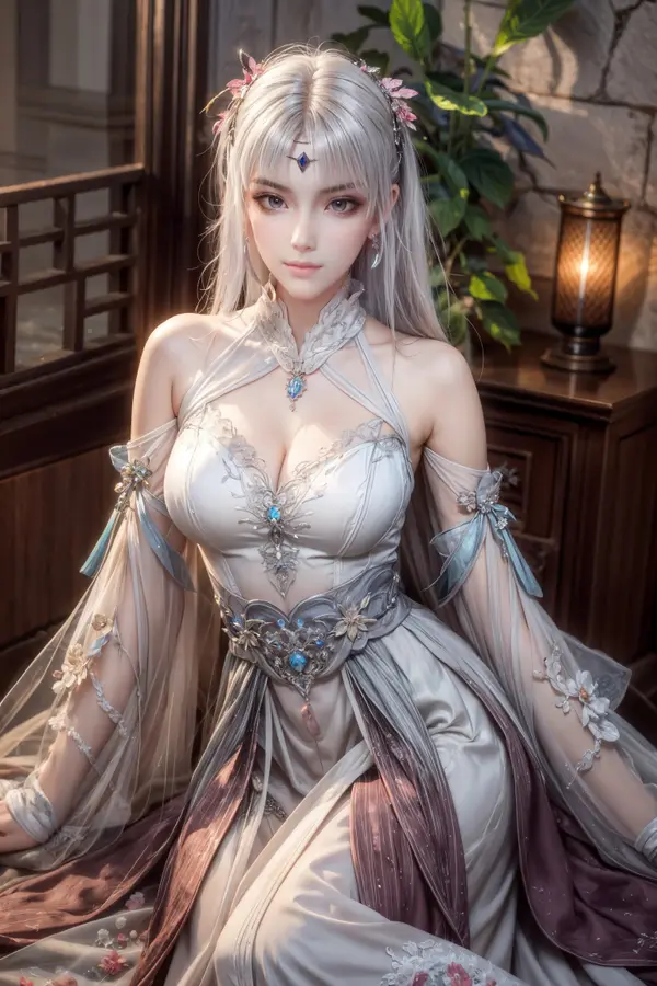 28张AI生成的斗破苍穹小医仙4K壁纸 第4张