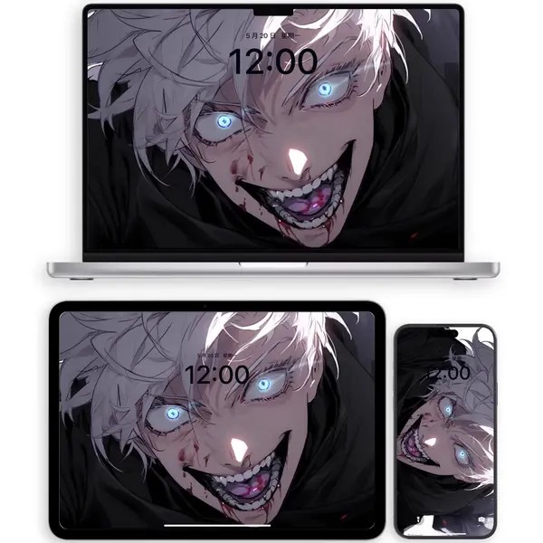 五条悟墨镜4K超清手机壁纸图片素材