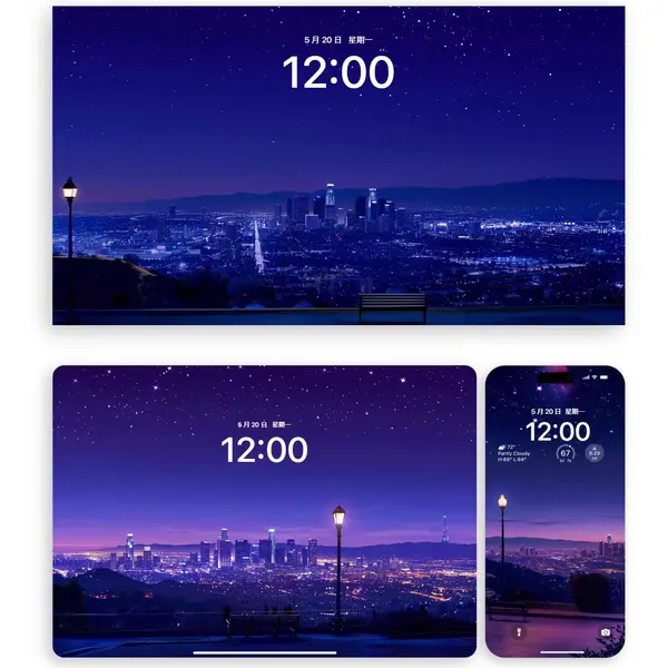 6张都市星空5K超高清手机电脑平板壁纸 第2张