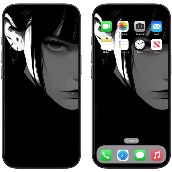 向日雏田冷酷的小姐姐苹果动态锁屏壁纸