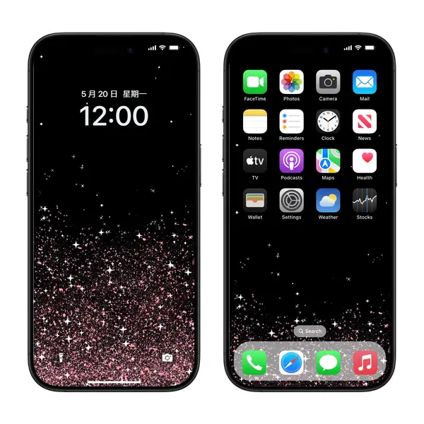 6张星光4K超清手机壁纸图片素材