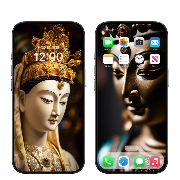 96张佛祖菩萨4K超高清手机壁纸 ipad苹果安卓锁屏桌面 第3张