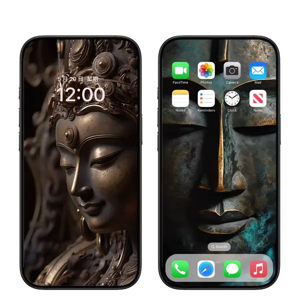 96张佛祖菩萨4K超高清手机壁纸 ipad苹果安卓锁屏桌面 第5张