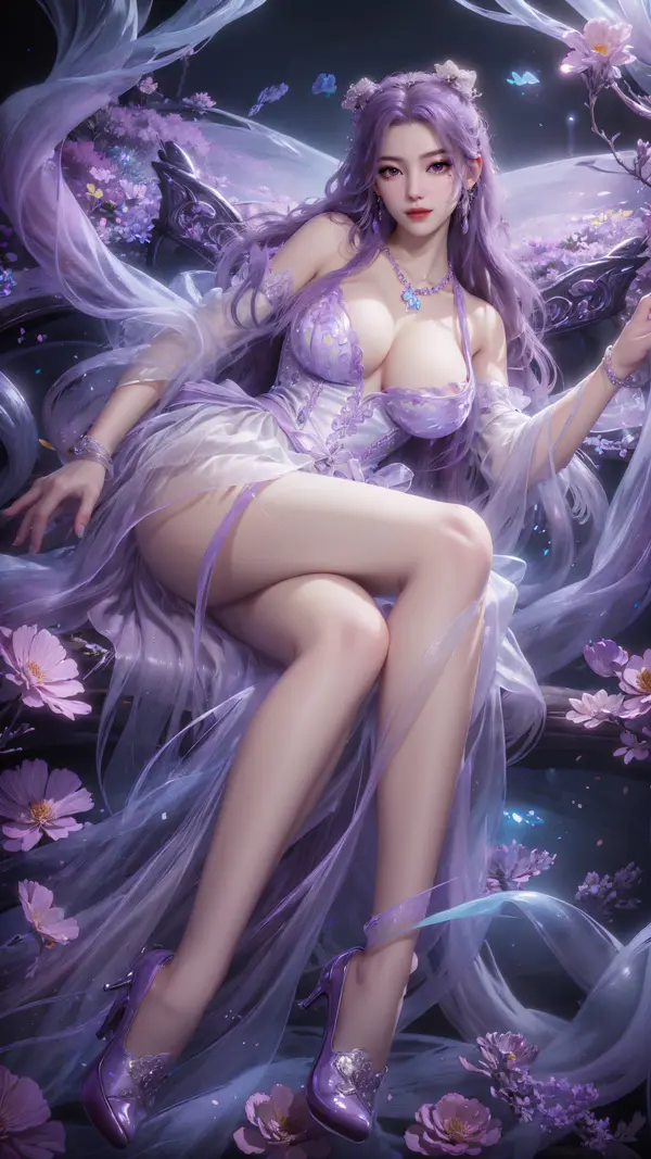 31张国潮建模脸完美世界火灵儿壁纸 第5张