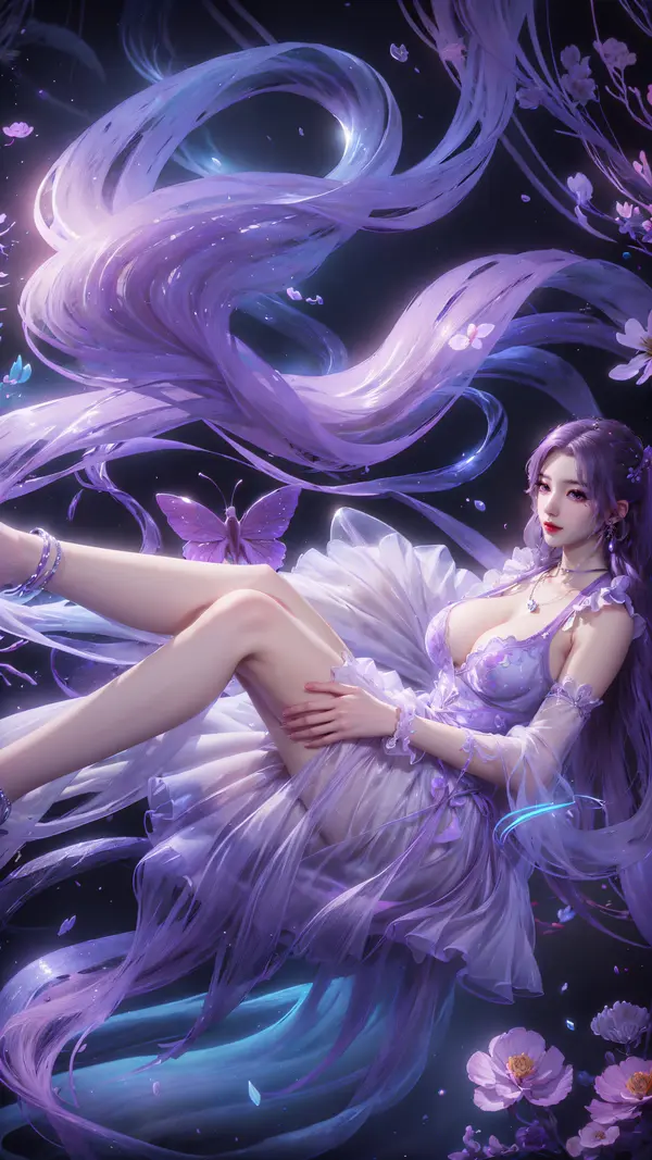 31张国潮建模脸完美世界火灵儿壁纸 第3张