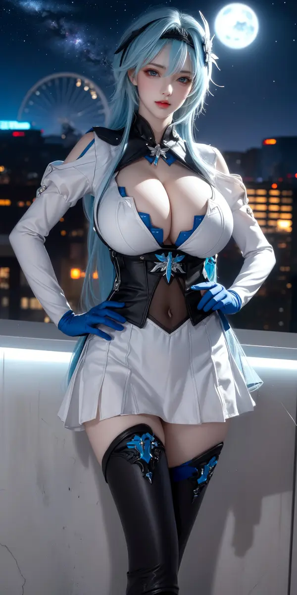 29张AI爆肝打造原神优菈6K性感美图壁纸