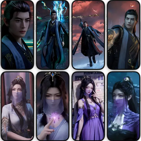 50张凡人修仙传韩立南宫婉手机+电脑+平板壁纸 第1张