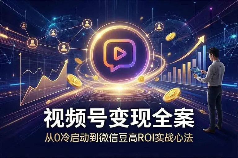 视频号电商全链路增长实战：从公私域联动到付费投流高阶打法