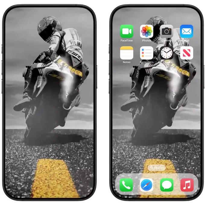 苹果手机无处安放的机车动态锁屏apple实况壁纸