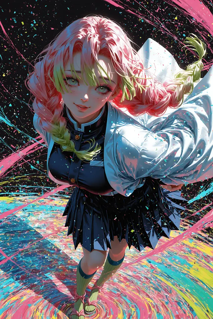 10张超高清鬼灭之刃 甘露寺蜜璃美图【174M】  第4张