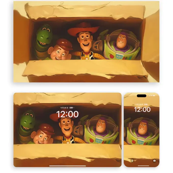 9K超清玩具总动员平板手机电脑折叠屏壁纸