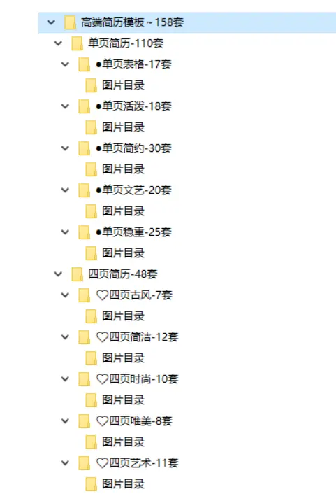 158套DOC格式高端个人简历模板 第2张